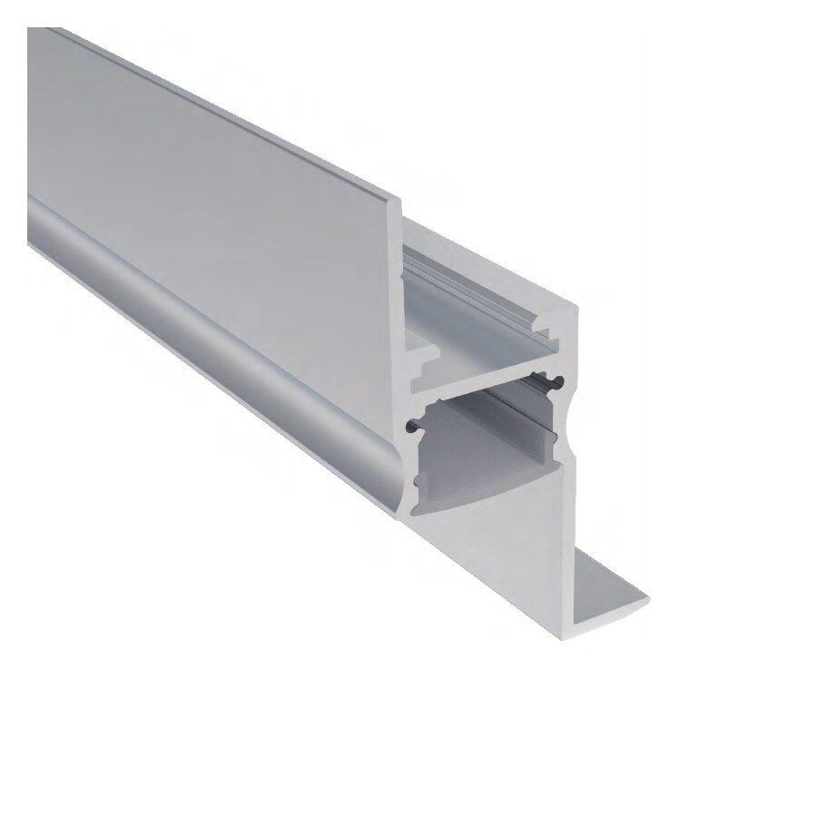 VeroLED Profili Trimless — incasso a filo — Trimless profondo da parete 46 × 76,5 mm — apertura 31 mm