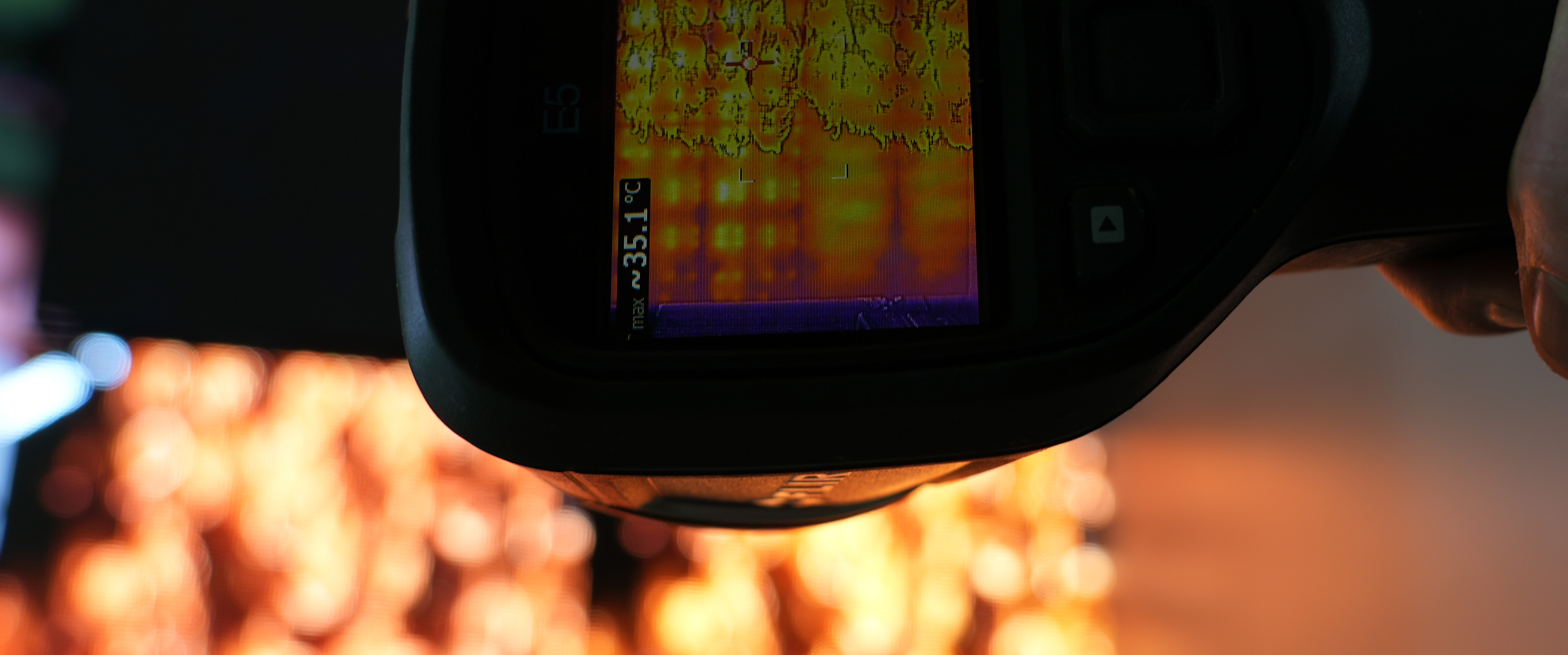 Termocamera FLIR su modulo LED