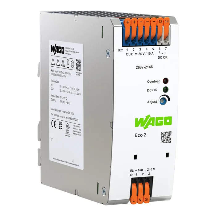 WAGO 2687-2146 — Alimentatore · Eco 2 · 1 fase