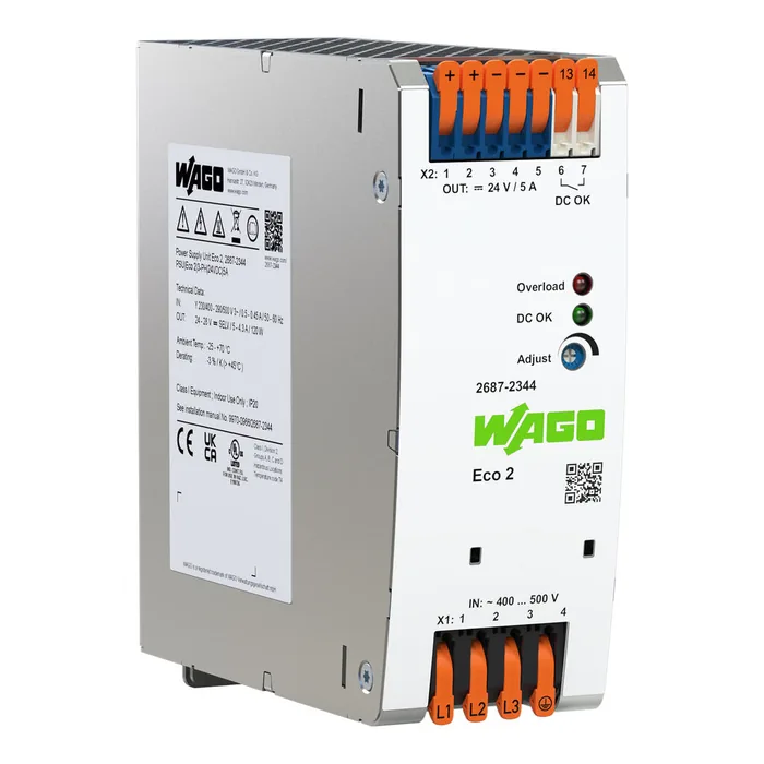 WAGO 2687-2344 — Alimentatore · Eco 2 · 3 fase