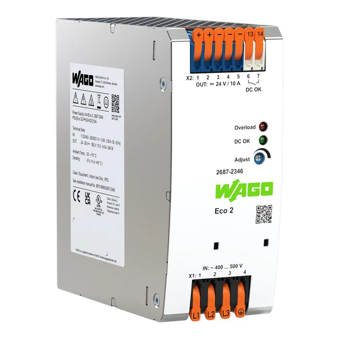 WAGO 2687-2346 — Alimentatore · Eco 2 · 3 fase