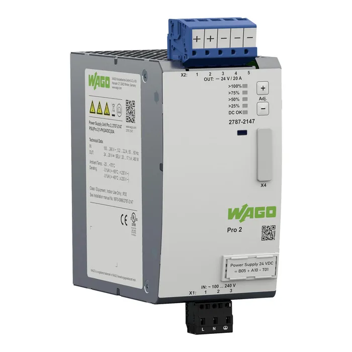 WAGO 2787-2147 — Alimentatore · Pro 2 · 1 fase