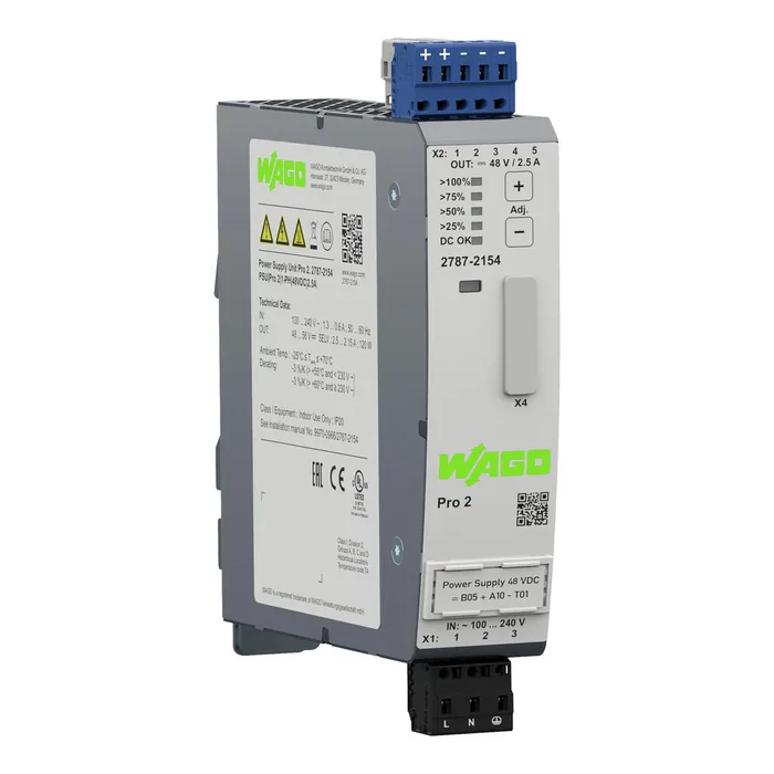 WAGO 2787-2154 — Alimentatore · Pro 2 · 1 fase
