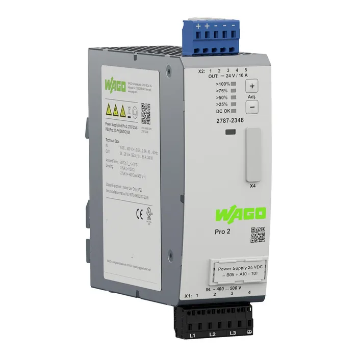 WAGO 2787-2346 — Alimentatore · Pro 2 · 3 fase