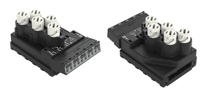 WAGO 772-261 — Alimentatore · 5 x 2,5 mm² + 2 x 1,5 mm² · 5 poli · nero