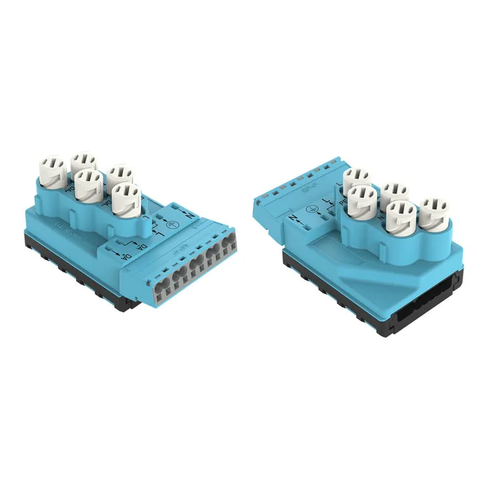 WAGO 772-271 — Alimentatore · 5 x 2,5 mm² · 5 poli · blu