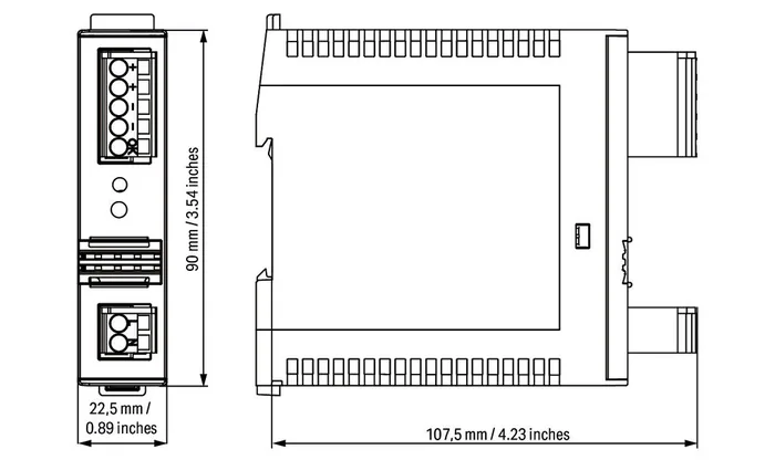 WAGO 787-1601 — Alimentatore switching · Classic · 1 fase