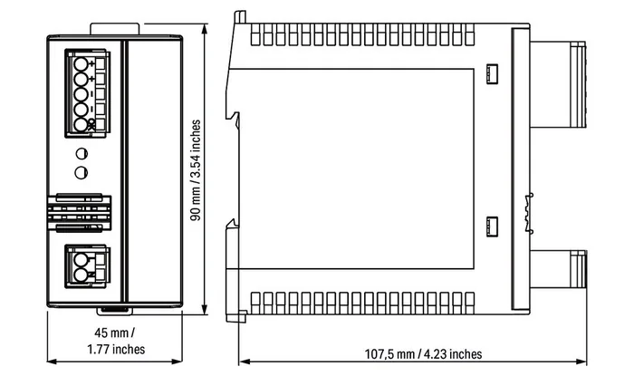 WAGO 787-1611 — Alimentatore switching · Classic · 1 fase