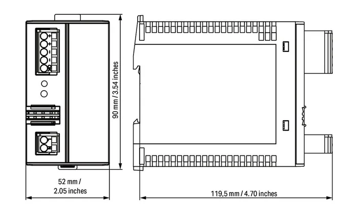 WAGO 787-1621 — Alimentatore switching · Classic · 1 fase