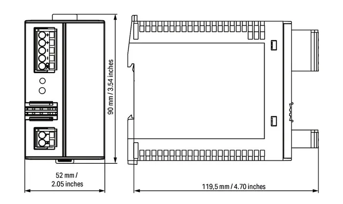 WAGO 787-1623 — Alimentatore switching · Classic · 1 fase
