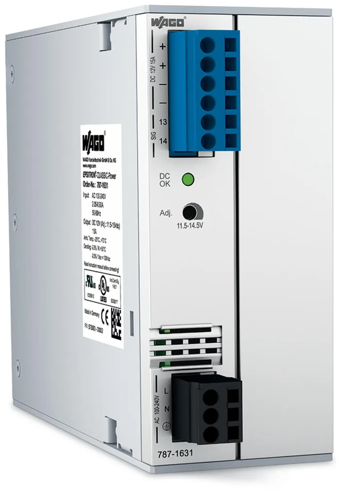 WAGO 787-1631 — Alimentatore switching · Classic · 1 fase