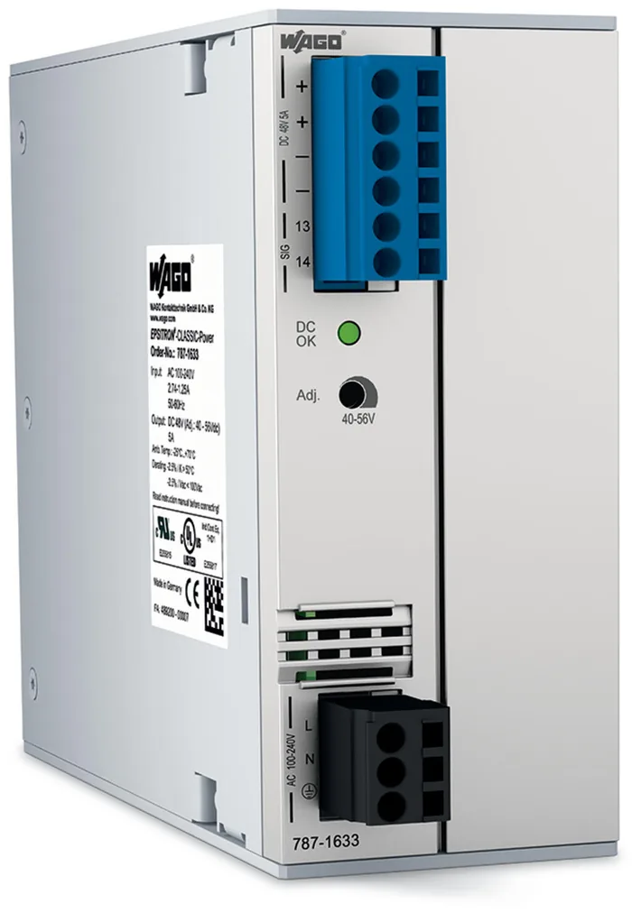 WAGO 787-1633 — Alimentatore switching · Classic · 1 fase
