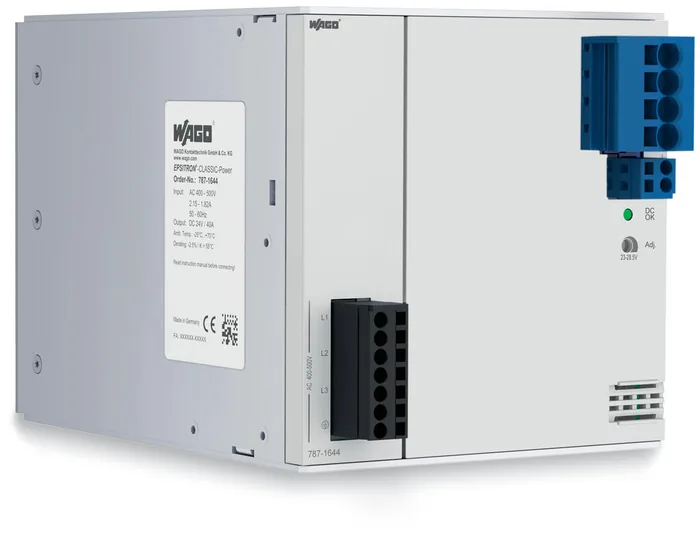 WAGO 787-1644 — Alimentatore switching · Classic · 3 fase