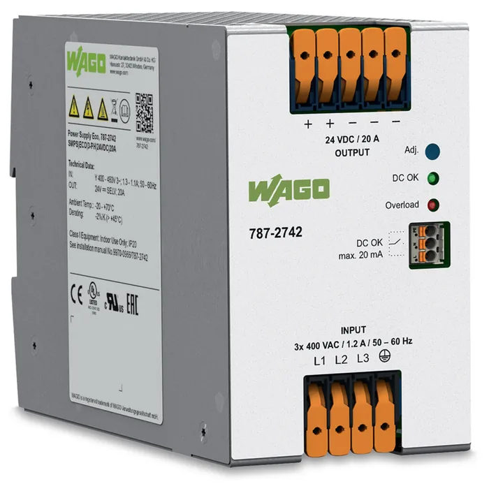 WAGO 787-2742 — Alimentatore · Eco · 3 fase