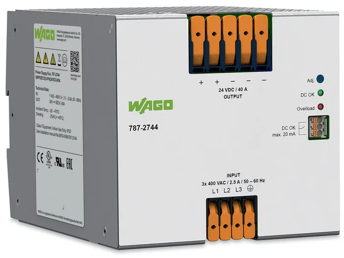WAGO 787-2744 — Alimentatore · Eco · 3 fase