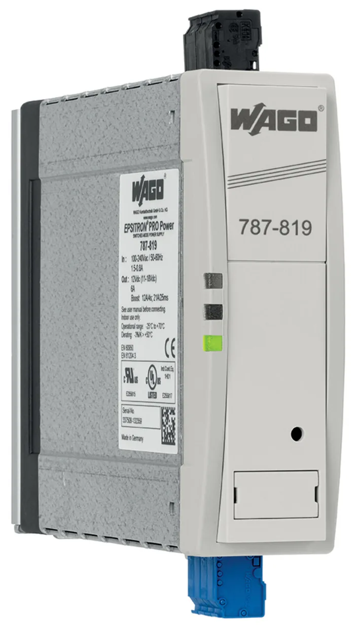 WAGO 787-819 — Alimentatore switching · Pro · 1 fase
