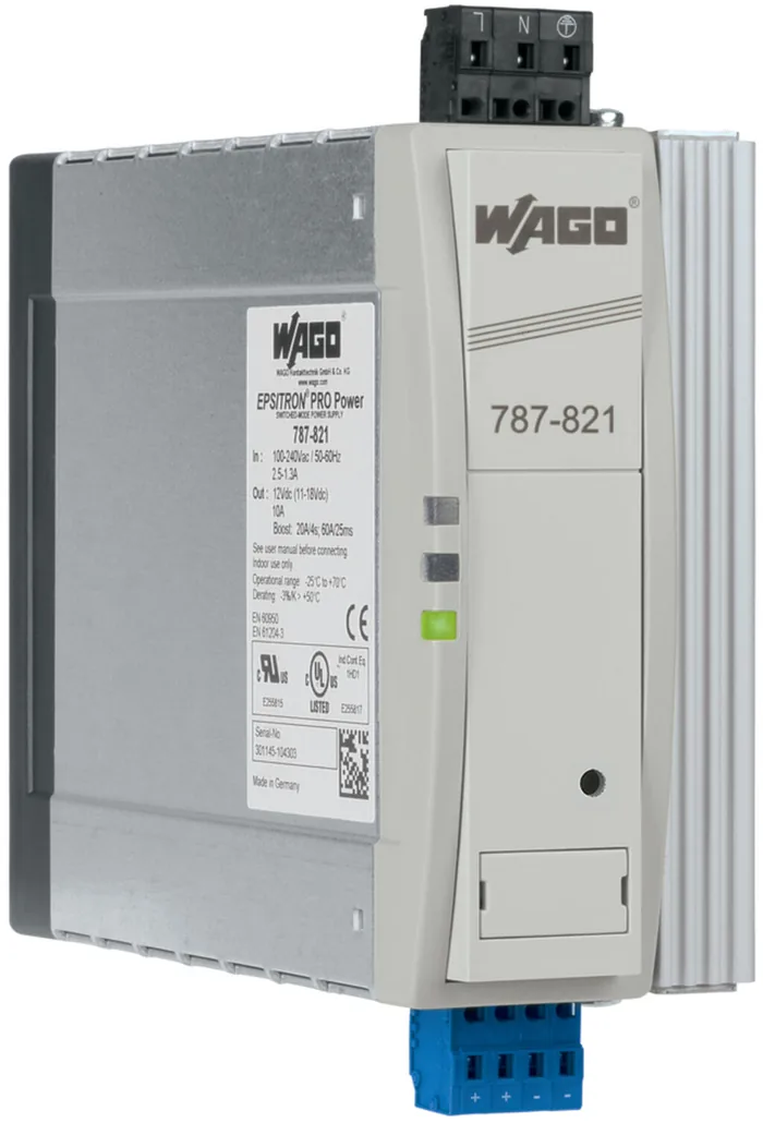 WAGO 787-821 — Alimentatore switching · Pro · 1 fase