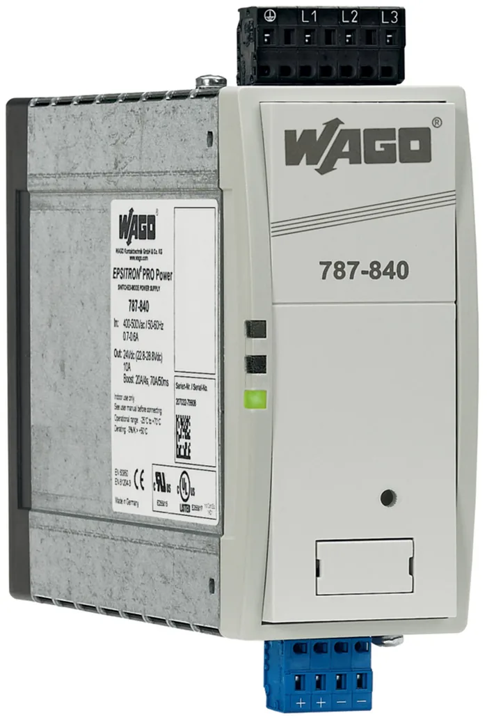WAGO 787-840 — Alimentatore switching · Pro · 3 fase