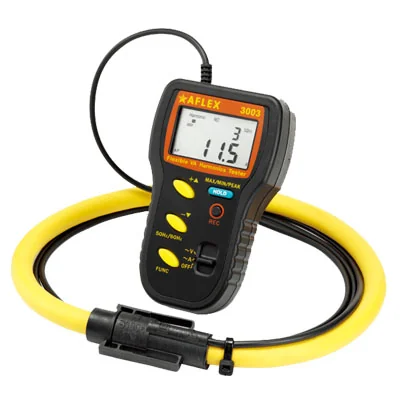 TES AFLEX-3005 — Analizzatore di qualità dell'energia con sonda flessibile