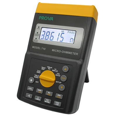 TES PROVA-700 / PROVA-710 — Milliohmmetro