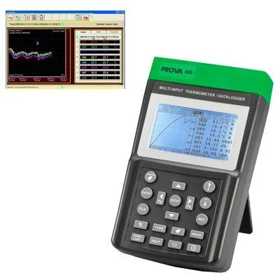 TES PROVA-800 — Termometro datalogger multi-ingresso