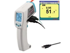 TES-1327KUSB — Termometro a infrarossi (USB)