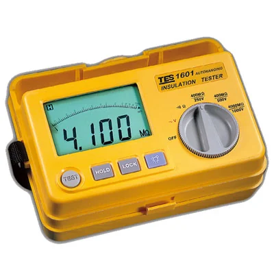TES-1601 — Misuratore di isolamento a selezione automatica del campo