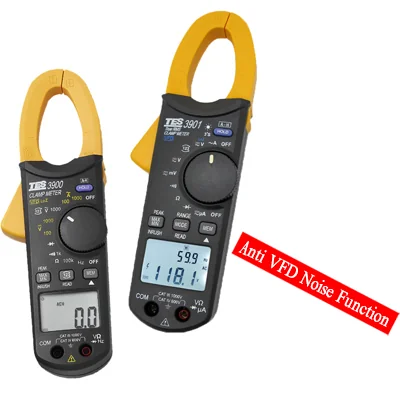 TES-3900 / TES-3901 — Pinza amperometrica / pinza amperometrica TRMS