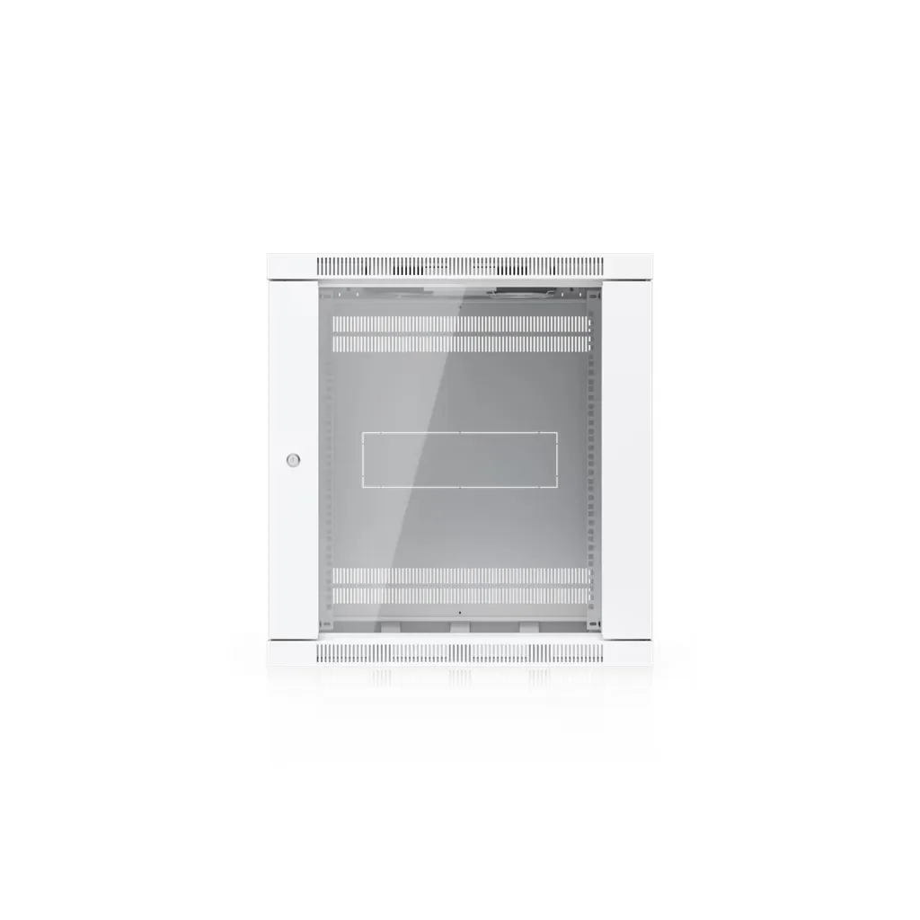 12U Rack Cabinet, 600 mm, Glass Door — UniFi supporto di montaggio