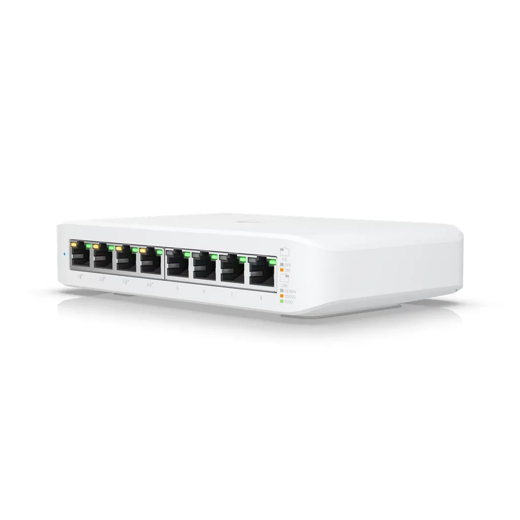 Switch Lite 8 PoE — UniFi switch di rete gestito