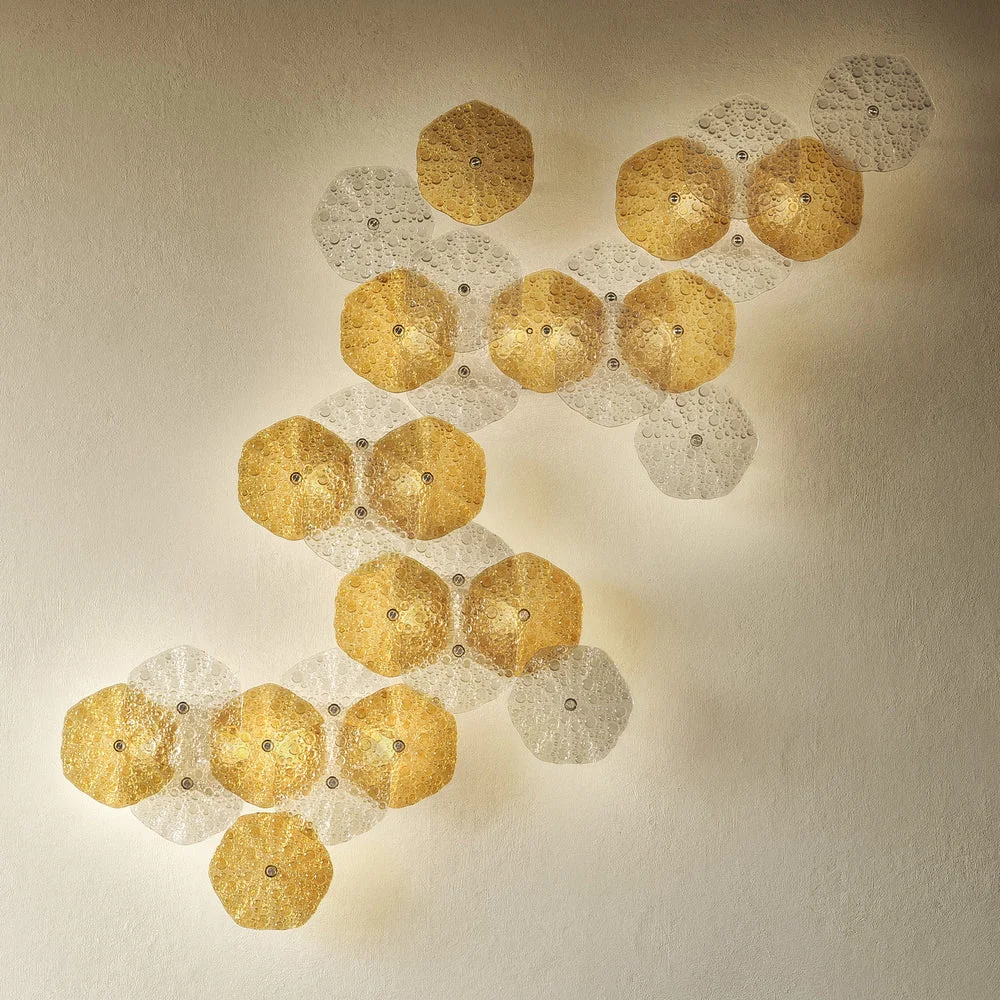 Zafferano Mariposa lampada da parete - soffitto