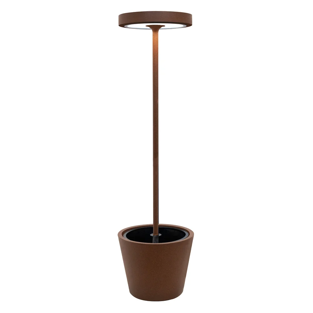 Zafferano Poldina Reverso Solar L RF lampada da terra