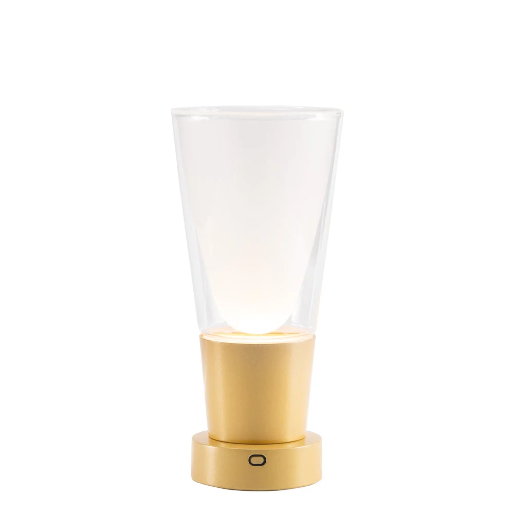 Zafferano Soffio vase lampada da tavolo